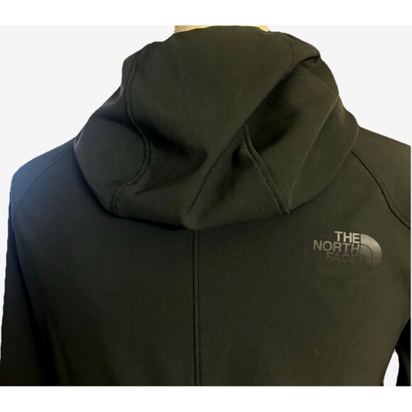 The North Face Womens XS Black Hoodie Full Zip Pocket Outdoor Jacket - Picture 7 of 10